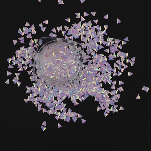 Komilfo 3D Dragon Scale №056, triangle, unicorn 4, 1 g