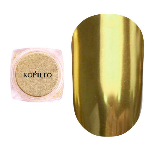 Komilfo Mirror Powder №003, gold leaf, 0.5 g Komilfo Mirror Powder №003, gold leaf, 0.5 g