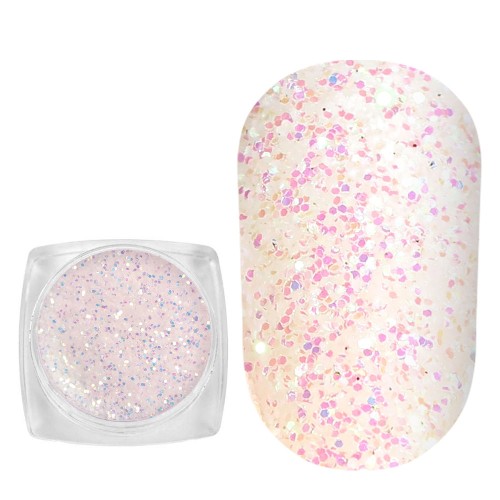 Komilfo photochromic spangles 003, size 0.4 mm, (milky/violet photochrome) 2.5 g Komilfo photochromic spangles 003, size 0.4 mm, (milky/violet photochrome) 2.5 g