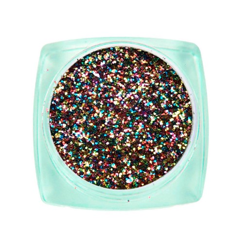 Komilfo spangles 067F, size 0.3 mm, (multicolored) E, 2.5 g Komilfo spangles 067F, size 0.3 mm, (multicolored) E, 2.5 g