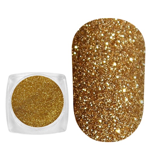 Komilfo spangles 108, size 0.08 mm, (pale gold) E, 2.5 g Komilfo spangles 108, size 0.08 mm, (pale gold) E, 2.5 g