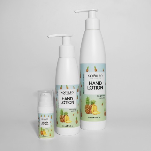 Komilfo Hand Lotion “Pinnapple” – pineapple hand lotion, 125 ml