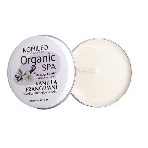 Komilfo Massage Candle – Vanilla Frangipani, 30 g Komilfo Massage Candle – Vanilla Frangipani, 30 g