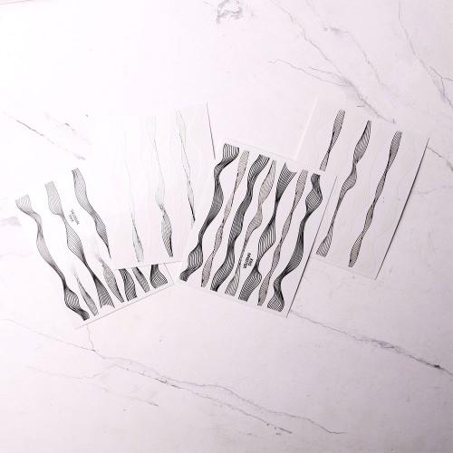 Komilfo Nail Design Sticker №KNS-007WS