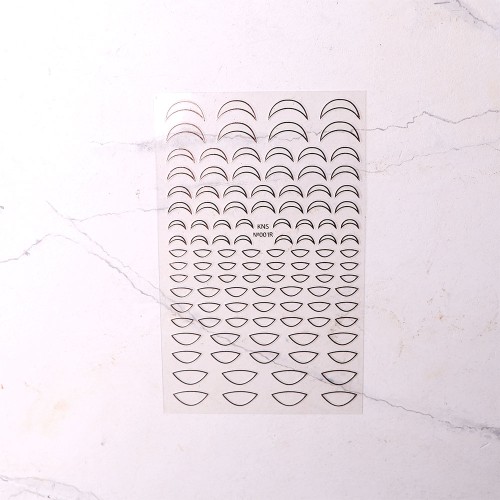 Komilfo Nail Design Sticker №KNS-001R
