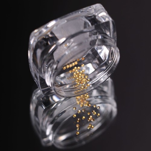 Komilfo texture rivets small circle 1.2 mm, gold, 50 pcs