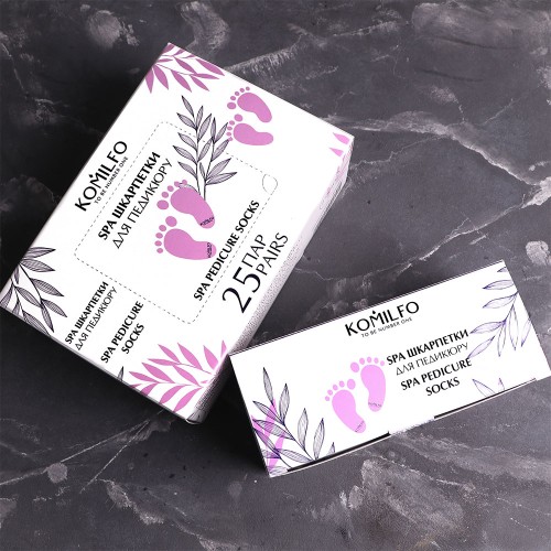 Komilfo SPA pedicure socks, 10 pairs