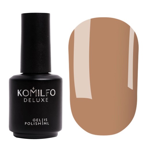Gel Polish Komilfo Deluxe Series D319 Butterum (cocoa, enamel), 15 ml Gel Polish Komilfo Deluxe Series D319 Butterum (cocoa, enamel), 15 ml