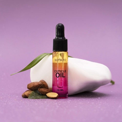 Komilfo cuticle oil with dropper “Almond aroma”, 10 ml
