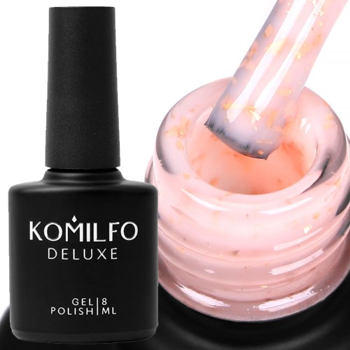 Komilfo Potal Base P004 (peach with potal), 8 ml Komilfo Potal Base P004 (peach with potal), 8 ml