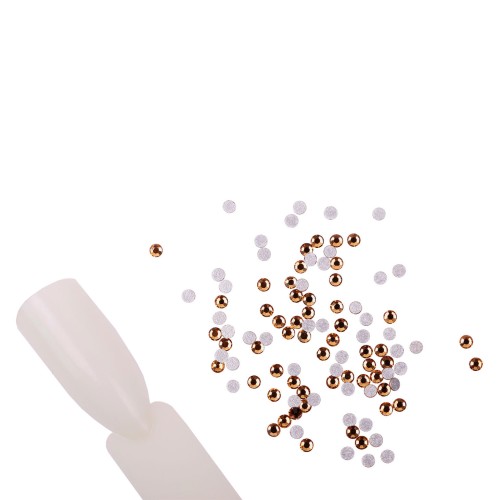 Komilfo rhinestones (pack of 100), Light Colorado Topaz, size 5