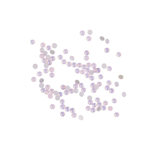 Komilfo Rhinestones Pink Opal, size 3 (pack of 100) Komilfo Rhinestones Pink Opal, size 3 (pack of 100)