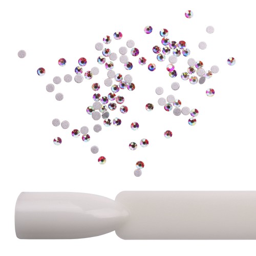 Komilfo rhinestones, Crystal AB, size 5 (100 pcs per pack)