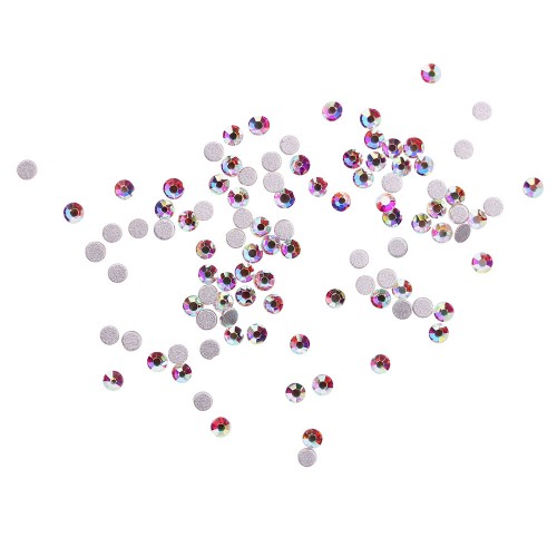 Komilfo rhinestones, Crystal AB, size 5 (100 pcs per pack) Komilfo rhinestones, Crystal AB, size 5 (100 pcs per pack)