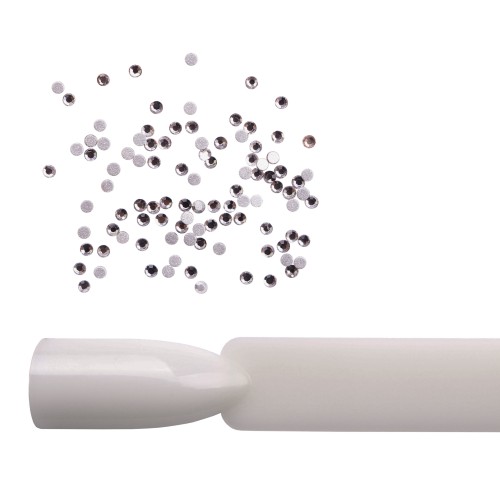 Komilfo rhinestones (100 pcs per pack), Bk.Diamond, size 3