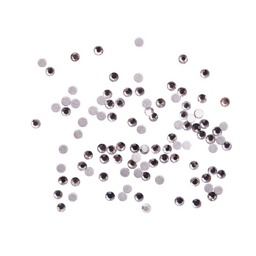 Komilfo rhinestones (100 pcs per pack), Bk.Diamond, size 3 Komilfo rhinestones (100 pcs per pack), Bk.Diamond, size 3