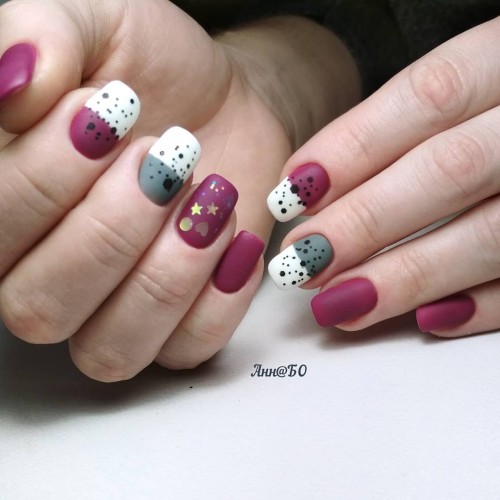 Гель-лак Komilfo Deluxe Series №D243 (темная фуксия, эмаль), 8 мл