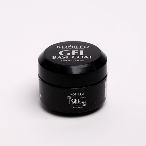 Gel base Komilfo Gel Base Coat – base-corrector for gel polish without a brush, 5 ml