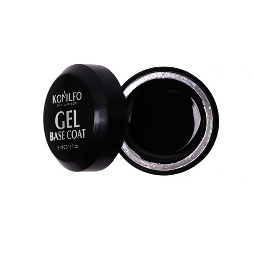 Gel base Komilfo Gel Base Coat – base-corrector for gel polish without a brush, 5 ml Gel base Komilfo Gel Base Coat – base-corrector for gel polish without a brush, 5 ml