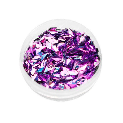 Komilfo 3D Dragon Scale №006, diamond, Amerhyst, (1 g) Komilfo 3D Dragon Scale №006, diamond, Amerhyst, (1 g)