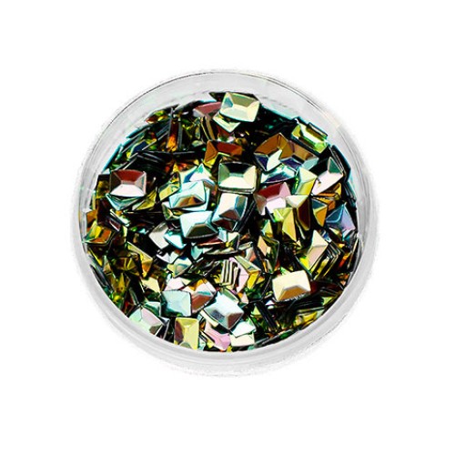 Komilfo 3D Dragon Scale №016, rectangle, Jonquil AB, (1 g) Komilfo 3D Dragon Scale №016, rectangle, Jonquil AB, (1 g)