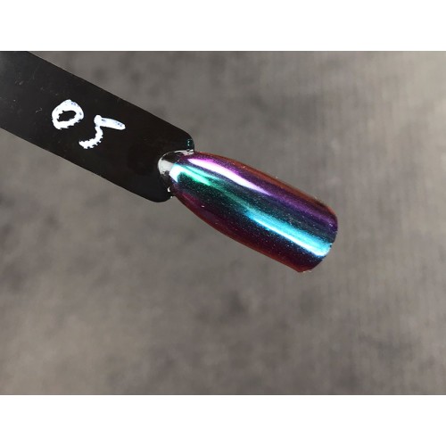 Komilfo rubbing Beetle №005 (pink-violet-green), 0.5 g