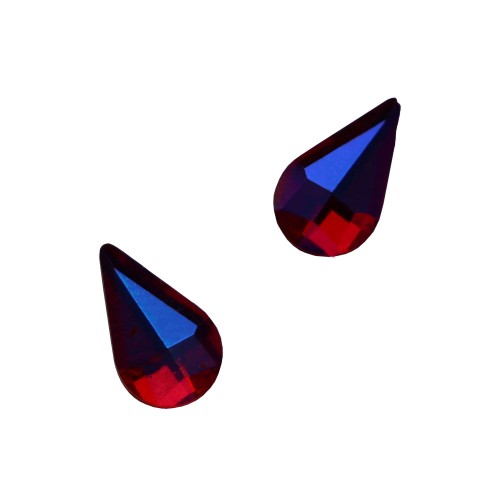 Komilfo Arrow stones (5×8 mm) Red AB, 2 pieces