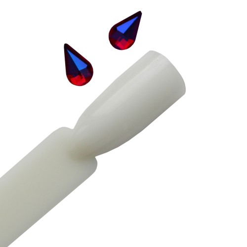 Komilfo Arrow stones (5×8 mm) Red AB, 2 pieces