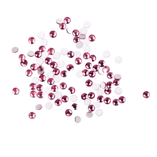 Komilfo rhinestones Rose, size 6 (pack of 100) Komilfo rhinestones Rose, size 6 (pack of 100)
