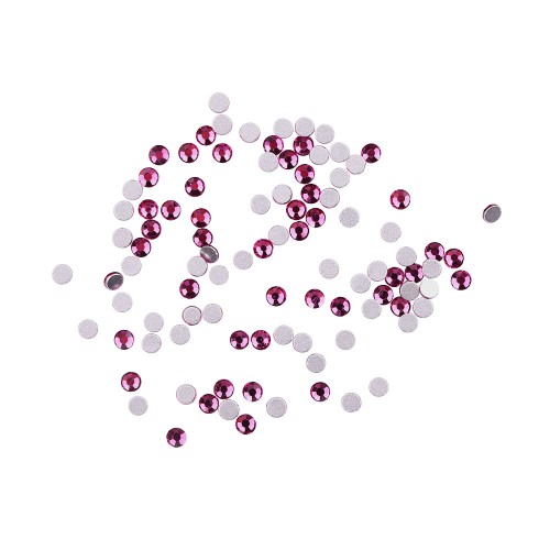 Komilfo Rhinestones Fuchsia, size 6 (100 pcs per pack) Komilfo Rhinestones Fuchsia, size 6 (100 pcs per pack)