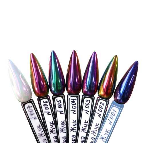 Komilfo rubbing Beetle №005 (pink-violet-green), 0.5 g