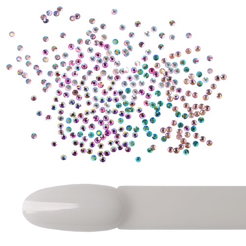 Komilfo rhinestones, Six-Mix Aurora (1600 pcs.), Size ss3