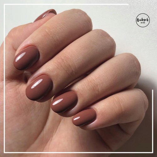 Gel Polish Komilfo Deluxe Series D273 (milk chocolate, enamel), 8 ml