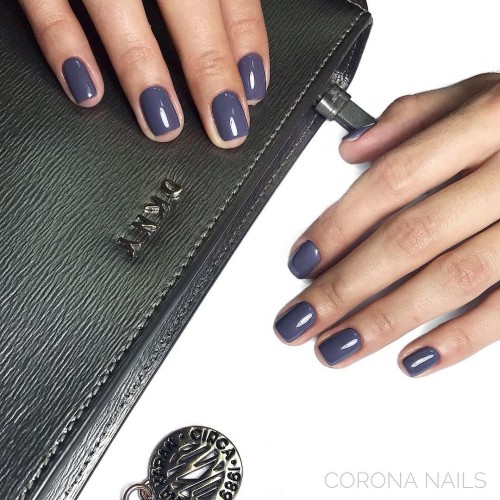 Gel Polish Komilfo Deluxe Series Dusk Collection D293 (gray medium, enamel), 8 ml