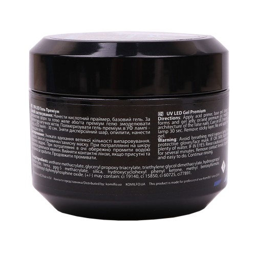 Komilfo Gel Ptemium Milky White, 30 g