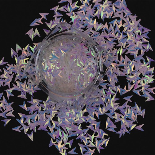 Komilfo 3D Dragon Scale №057, arrow, unicorn 4, 1 g