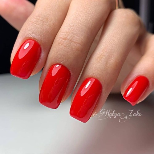 Gel Polish Komilfo Deluxe Series D080 (red, enamel), 15 ml