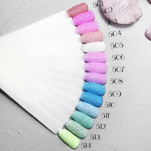 Komilfo Sequins Rainbow Series 509, 0.2mm, 2.5g