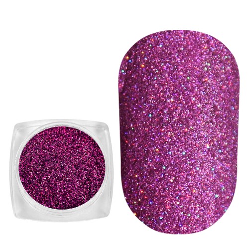 Komilfo spangles 007, size 0.1 mm, (fuchsia hologram) E2.5 g
