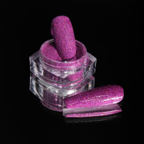 Komilfo spangles 007, size 0.1 mm, (fuchsia hologram) E2.5 g