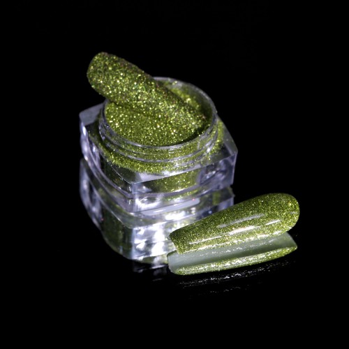 Komilfo spangles 059, size 0.1 mm, (light green) E, 2.5 g