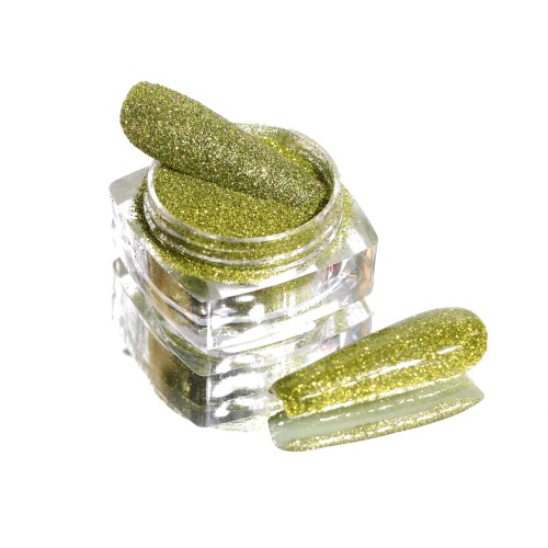 Komilfo spangles 059, size 0.1 mm, (light green) E, 2.5 g