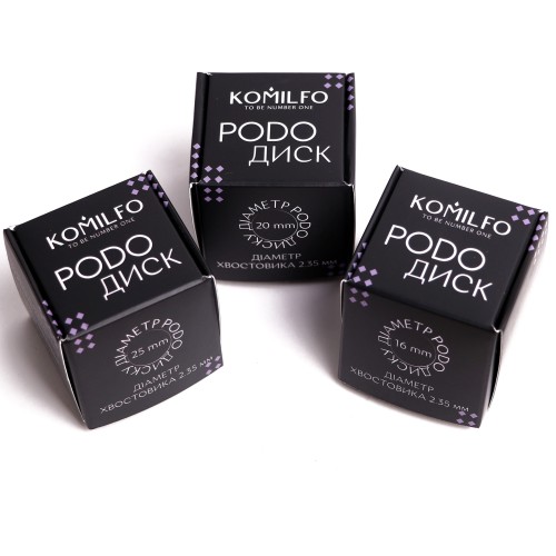 Komilfo Podo pedicure disc, 16 mm