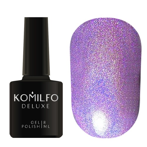 Gel Polish Komilfo Holographic 004 (lilac), 8 ml Gel Polish Komilfo Holographic 004 (lilac), 8 ml