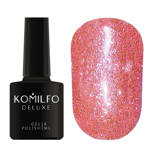 Komilfo Liquid Glam Gel LGG011 (hot pink), 8 ml Komilfo Liquid Glam Gel LGG011 (hot pink), 8 ml