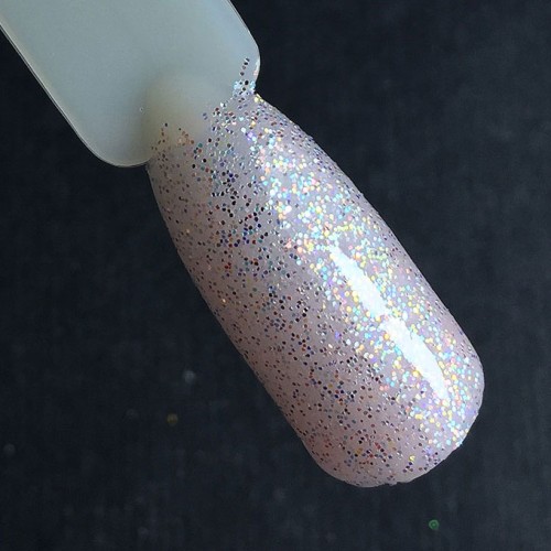 Komilfo spangles 022, size 0.1 mm, (white, silver), 2.5 g