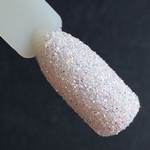 Komilfo spangles 022, size 0.1 mm, (white, silver), 2.5 g