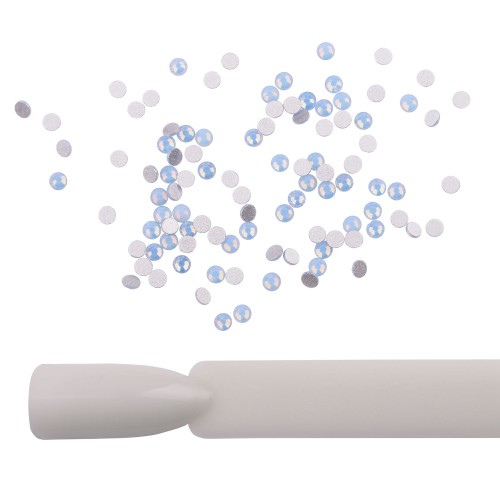 Komilfo Rhinestones Blue Opal, size 8 (pack of 100)