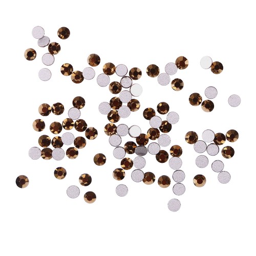 Komilfo rhinestones (pack of 100), Gold, size 5 Komilfo rhinestones (pack of 100), Gold, size 5