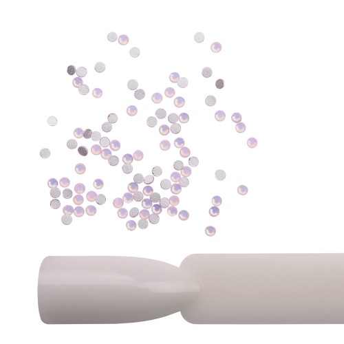 Komilfo Rhinestones Pink Opal, size 4 (pack of 100)